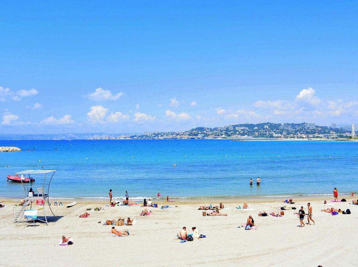 Appartement La Plage De La Pointe Rouge Marseille Eksteriør bilde