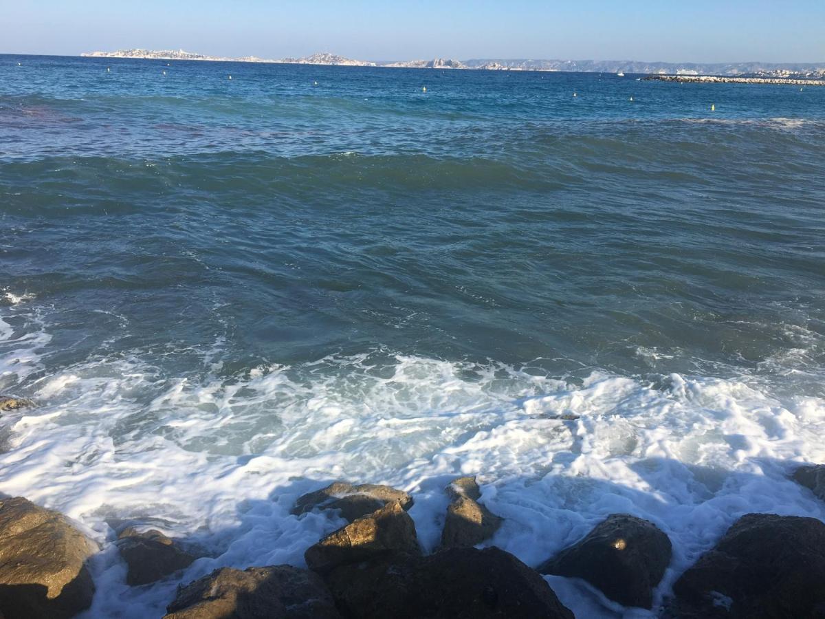 Appartement La Plage De La Pointe Rouge Marseille Eksteriør bilde